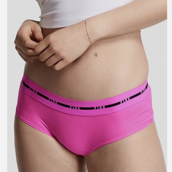 PINK Victoria's Secret Other - VS PINK LOGO COTTON HIPSTER PANTY